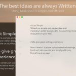 Writed Beautiful: markdown editor gratis per un breve periodo
