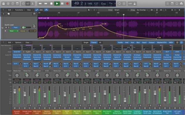 Apple aggiunge nuovi suoni in Logic Pro X