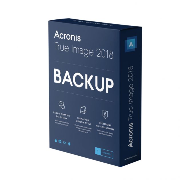 Acronis True Image 2018, quando l’intelligenza artificiale ci protegge dai ransomware