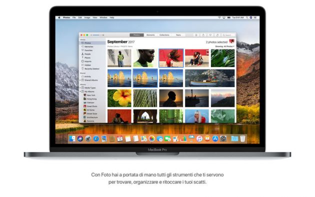 Apple aggiorna il programma d’installazione di macOS High Sierra