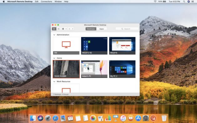 Microsoft Remote Desktop: la nuova versione ora disponibile gratis su Mac App Store