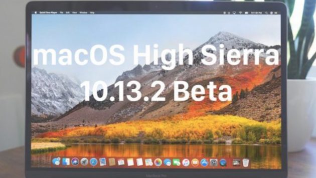 Apple rilascia la beta 3 di macOS High Sierra 10.13.2