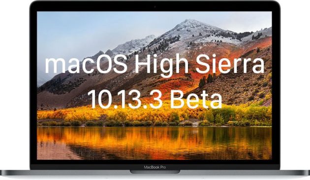 Apple rilascia macOS High Sierra 10.13.3 beta 5 per sviluppatori