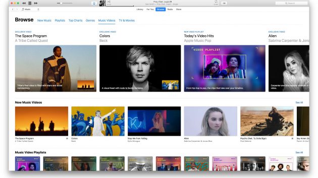 Ecco iTunes 12.7.4, novità per Apple Music
