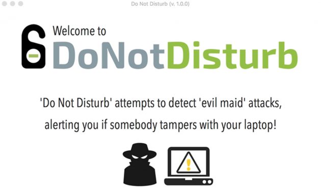 Do Not Disturb, l’app che scopre chi ha usato il tuo Mac