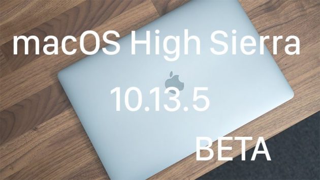 Disponibile macOS High Sierra 10.13.5 beta 2