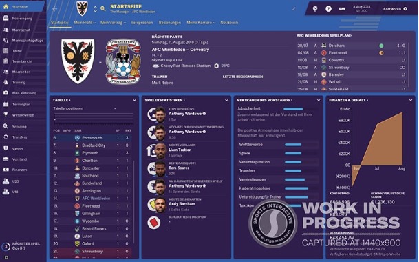 Football Manager 2019 è disponibile anche per Mac