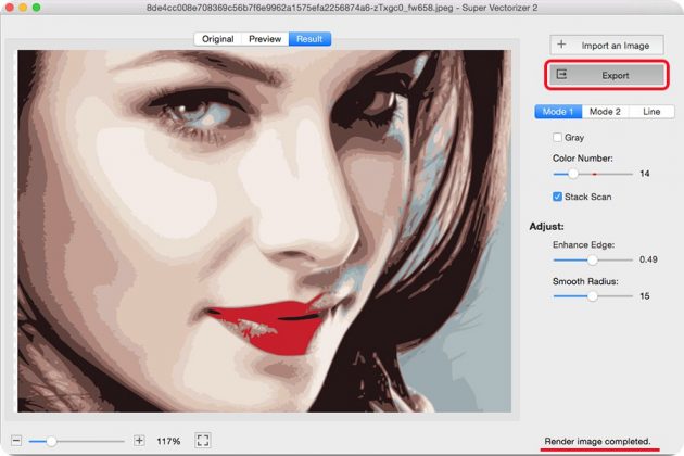 Super Vectorizer 2: software di tracciamento vettoriale professionale