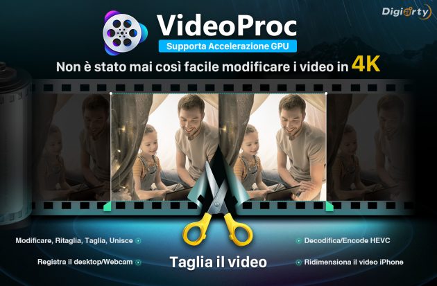 VideoProc: stabilizzare e modificare video in 4K – Giveaway