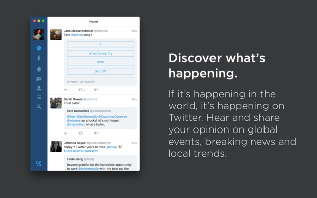 L’app Twitter ufficiale tornerà su macOS