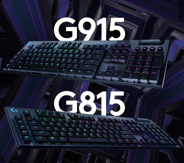 Logitech G presenta le nuove tastiere G915 LIGHTSPEED e G815 LIGHTSYNC RGB