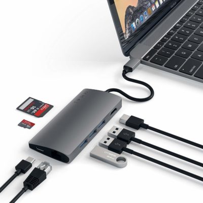 Satechi Multiport V2 e Dual Multimedia, due adattatori USB-C per Mac (e iPad Pro)
