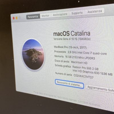 macOS Catalina: problemi e soluzioni