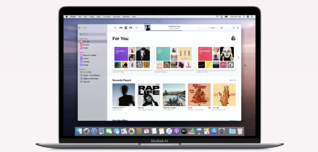 Ecco la nuova app Musica di macOS Catalina