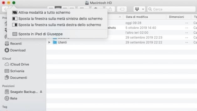 Ridimensionamento finestre, cosa cambia con macOS Catalina