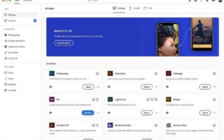 Adobe lancia la nuova versione della sua app desktop Creative Cloud per macOS