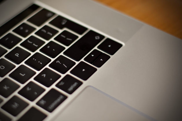 MacBook Pro 16 pollici - tastiera 5