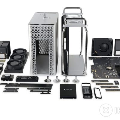 Il nuovo Mac Pro smontato e promosso da iFixit