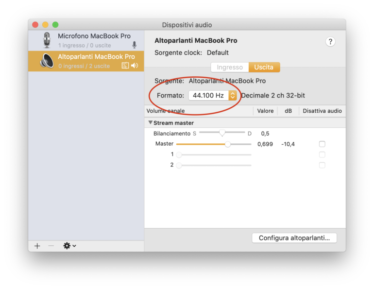 audio midi setup