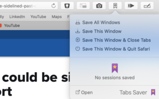 Tabs Saver: un utile strumento per Safari