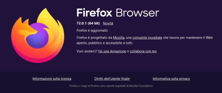 Il Dipartimento di Sicurezza Nazionale degli USA consiglia di aggiornare Firefox