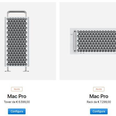 Disponibile la versione Rack del Mac Pro