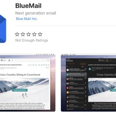L’app BlueMail torna su Mac App Store dopo le denunce contro Apple