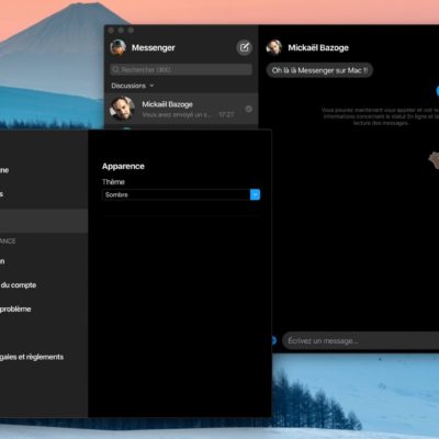 Messenger per Mac è disponibile in Francia