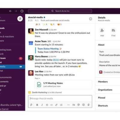 Slack aggiorna l’app desktop con diverse migliorie