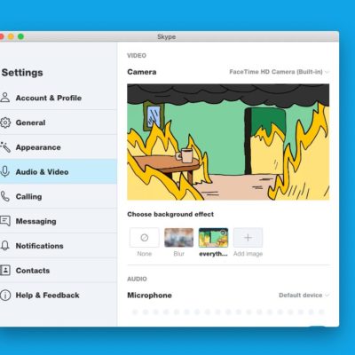 Skype come Zoom, arrivano gli sfondi personalizzati