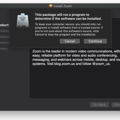 Zoom rilascia un nuovo Mac App Installer per rimuovere i problemi di sicurezza