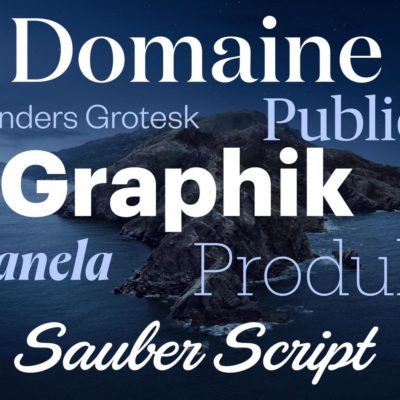 Come installare gratuitamente i nuovi font gratuiti in macOS Catalina