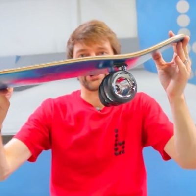 Comprare le ruote del Mac Pro e montarle su uno skateboard!