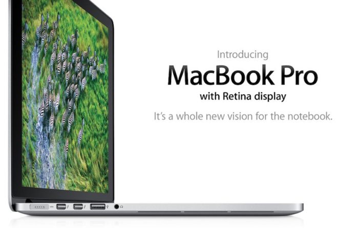 Il MacBook Pro 15″ 2012 entrerà presto nella lista dei dispositivi obsoleti