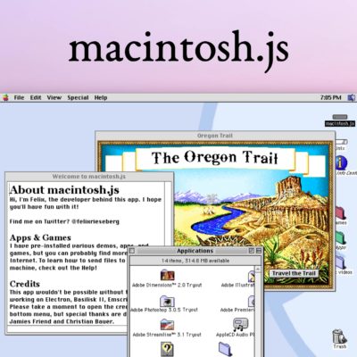 L’emulatore di Mac OS 8 disponibile come app