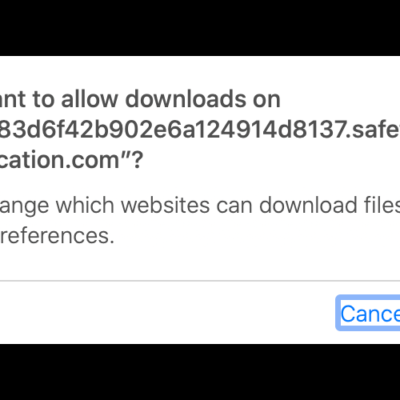 Perché diversi siti stanno chiedendo di scaricare un file su Mac?