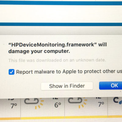 Come rimuovere il driver “malware” delle stampanti HP dal Mac