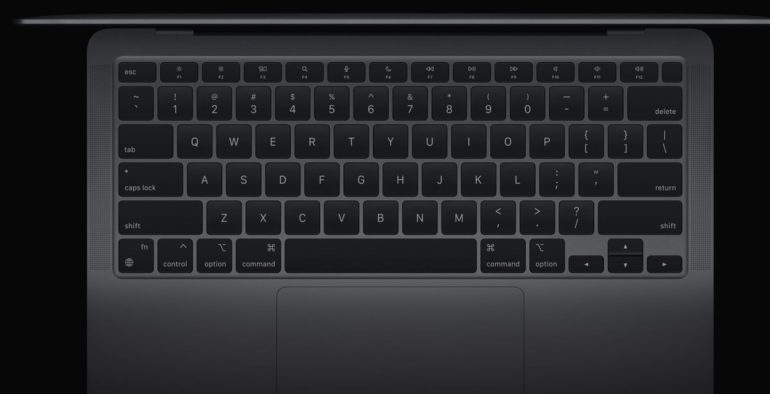 macbook air tastiera