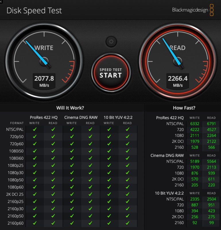 SSD Thunderbolt 3