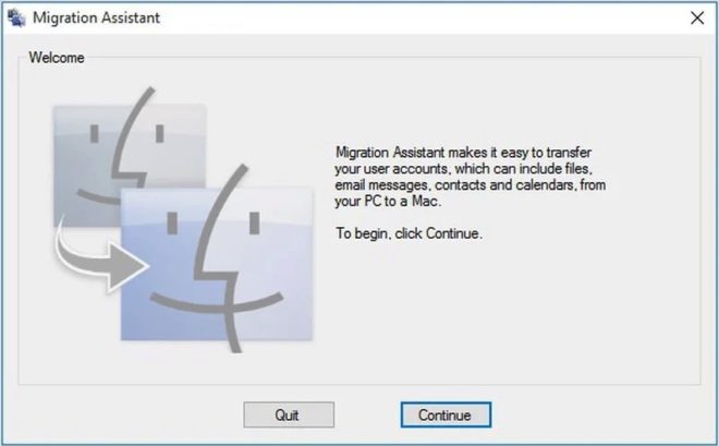 Apple aggiorna Windows Migration Assistant per macOS Big Sur