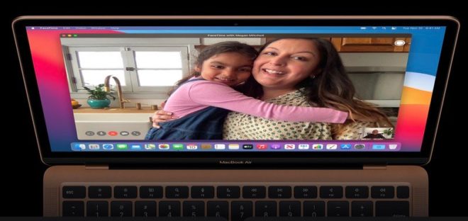 I nuovi MacBook Air e MacBook Pro M1 hanno una fotocamera a 720p, ma con alcuni miglioramenti