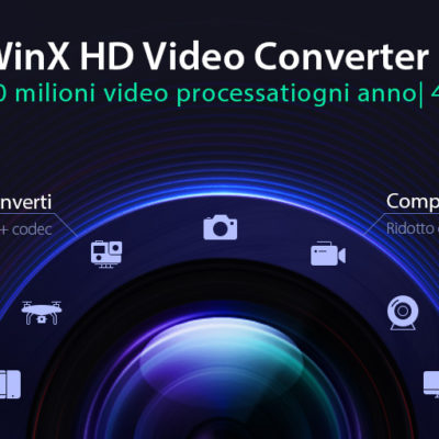 WinX HD Video Converter Deluxe: un solo software, tanti formati video