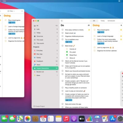 Tasks arriva anche su macOS in versione Universale