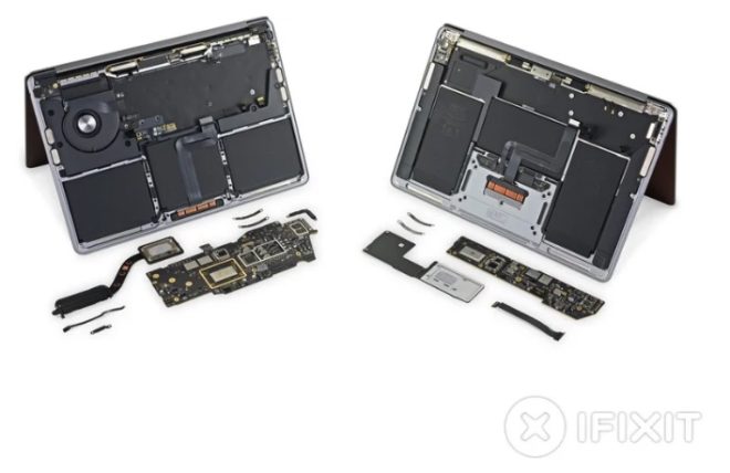 iFixit smonta MacBook Air e MacBook Pro M1: internamente simili ai modelli Intel [VIDEO]