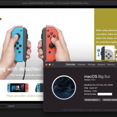 Giochi Nintendo Switch emulati con successo su Mac M1