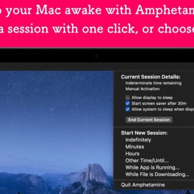 Apple grazia l’app “Amphetamine” su Mac App Store