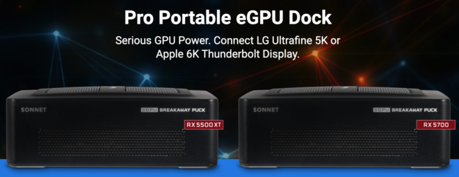 Sonnet lancia nuove eGPU con supporto per Pro Display XDR