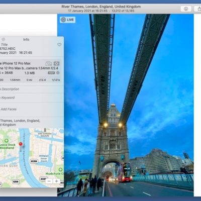 Apple Foto ha un bug di geotagging quando inseriamo latitudine e longitudine nelle immagini