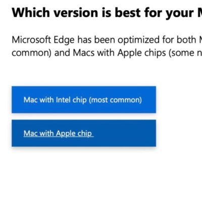 Microsoft Edge supporta ufficialmente i Mac M1