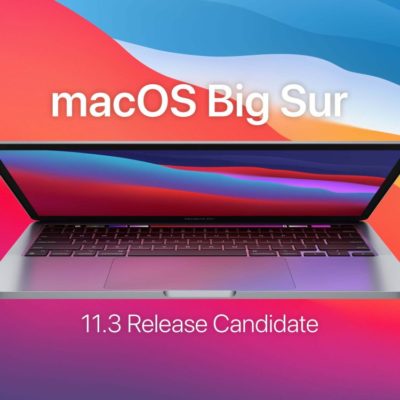 Apple rilascia MacOS Big Sur 11.3 RC